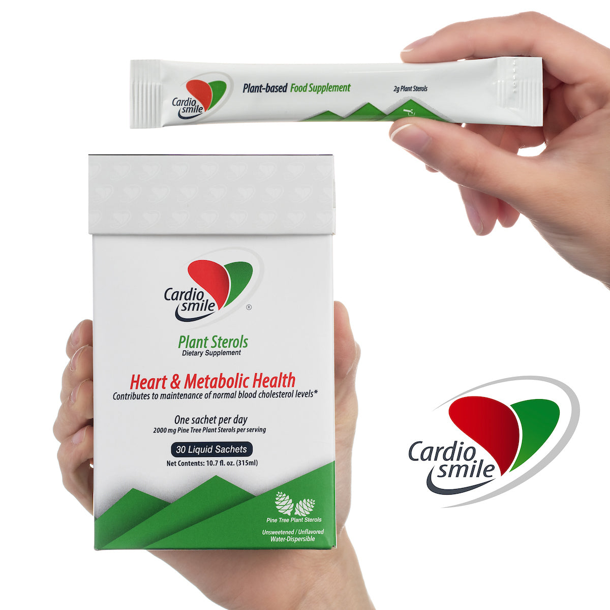Cardiosmile 2000mg Liquid Plant Sterols Cholesterol Lowering Supplement