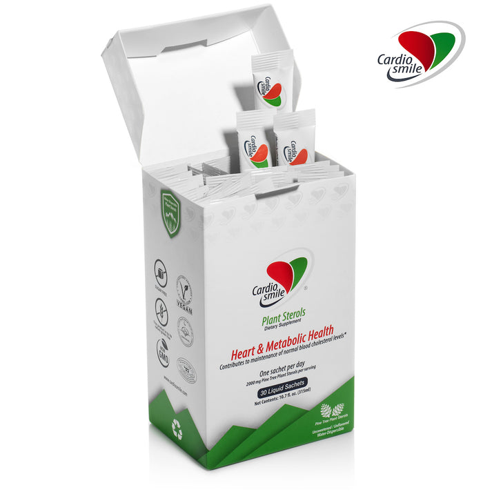 Cardiosmile 2000mg Liquid Plant Sterols Cholesterol Lowering Supplemen ...